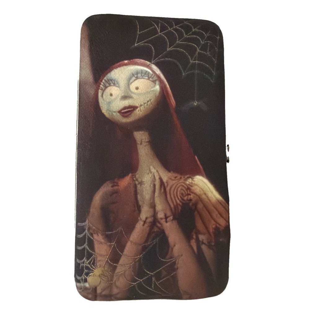 Loungefly Disney Nightmare Before Christmas Sally Skeleton Hinged Wallet Rare